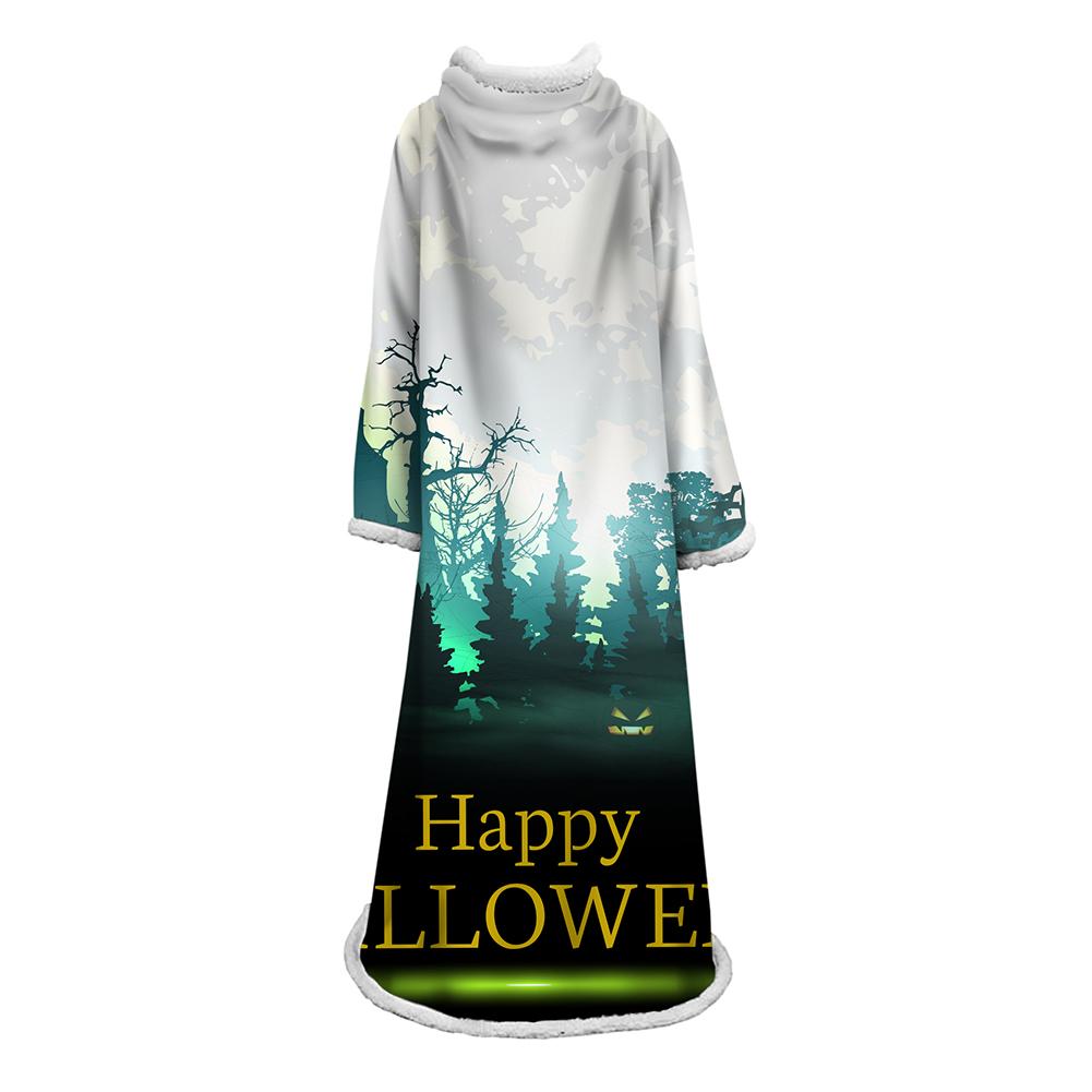 3D Digital Printed Blanket With Sleeves-Blanket Robe Halloween Party - Image 47