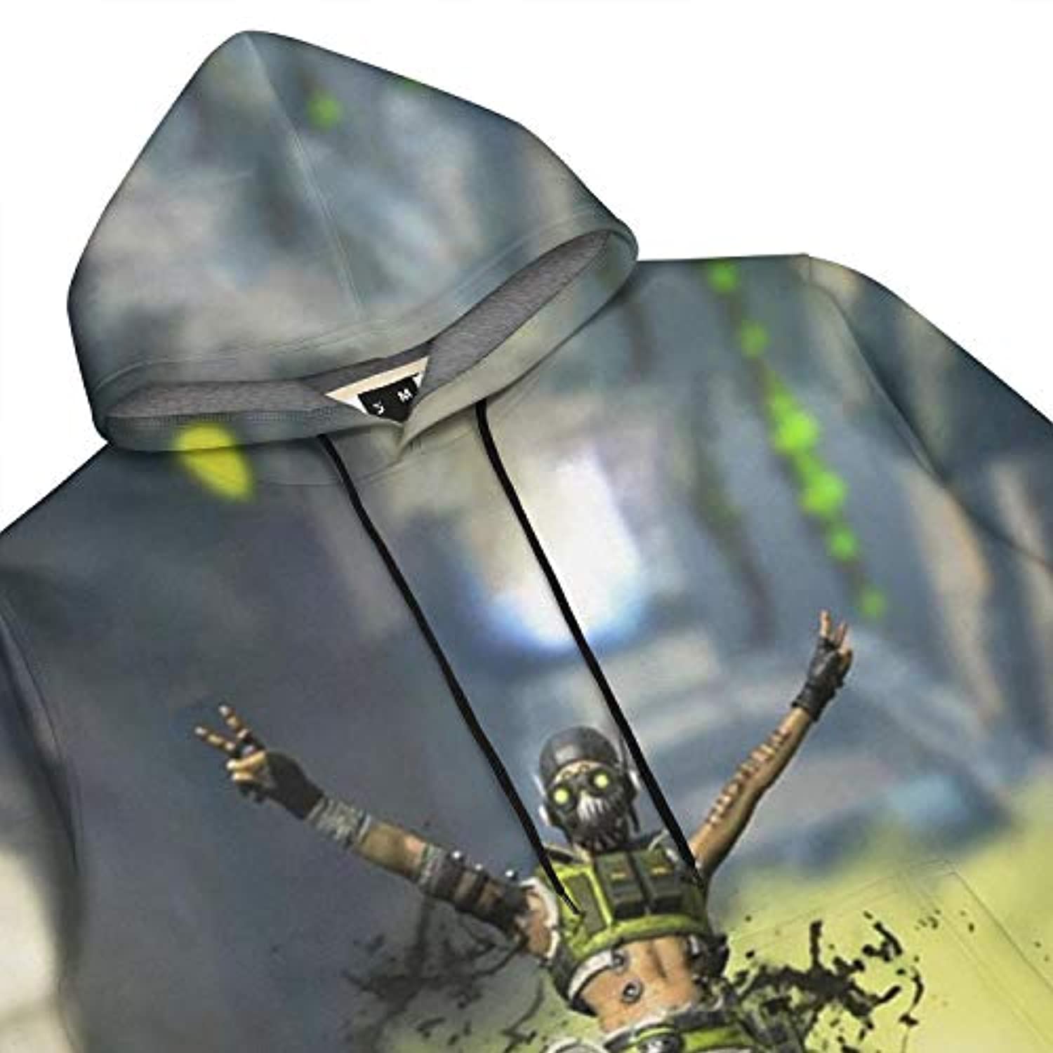 3D Printed Apex Legends Funny Drawstring Pocket Pullover Hoodie Sweatshirt - Image 4