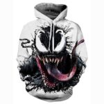 3D Printed Evil Beast Hoodie - Hooded Casual Pullover