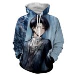 3D Printed Hoodie Levi Ackerman Attack On Titan
