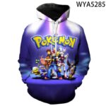 3D Printed Hoodies - Games Pokemon Sweatshirts