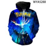 3D Printed Hoodies - Games Pokemon Sweatshirts