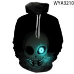 3D Printed Undertale Hooded Pullovers Sweatshirts Hoodies