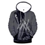 Alan Walker Sweatshirts - Mask Grey 3D Sweatshirt