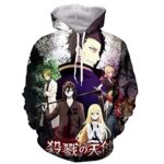 Angels of Death Hoodie - Characters 3D Print Hooded Jumper