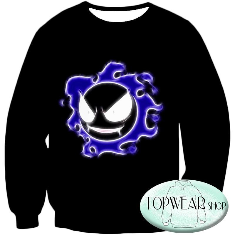Pokemon Hoodies - Ghastly Ghost Type Pokemon Zip Up Hoodie - Image 3