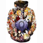 Anime Fullmetal Alchemist 3D printed hoodies Unisex pullover hoodie sweater