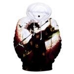 Anime Gintama Hoodies - 3D Long Sleeve Hooded Pullover Sweatshirt with Pockets
