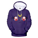 Anime Sailor Moon Hoodie - Cute Sailor Moon 3D Print Pullover Hoodie