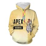 Apex Legends Hoodies - Loba Fashion 3D Print Pullover Gaming Hoodie