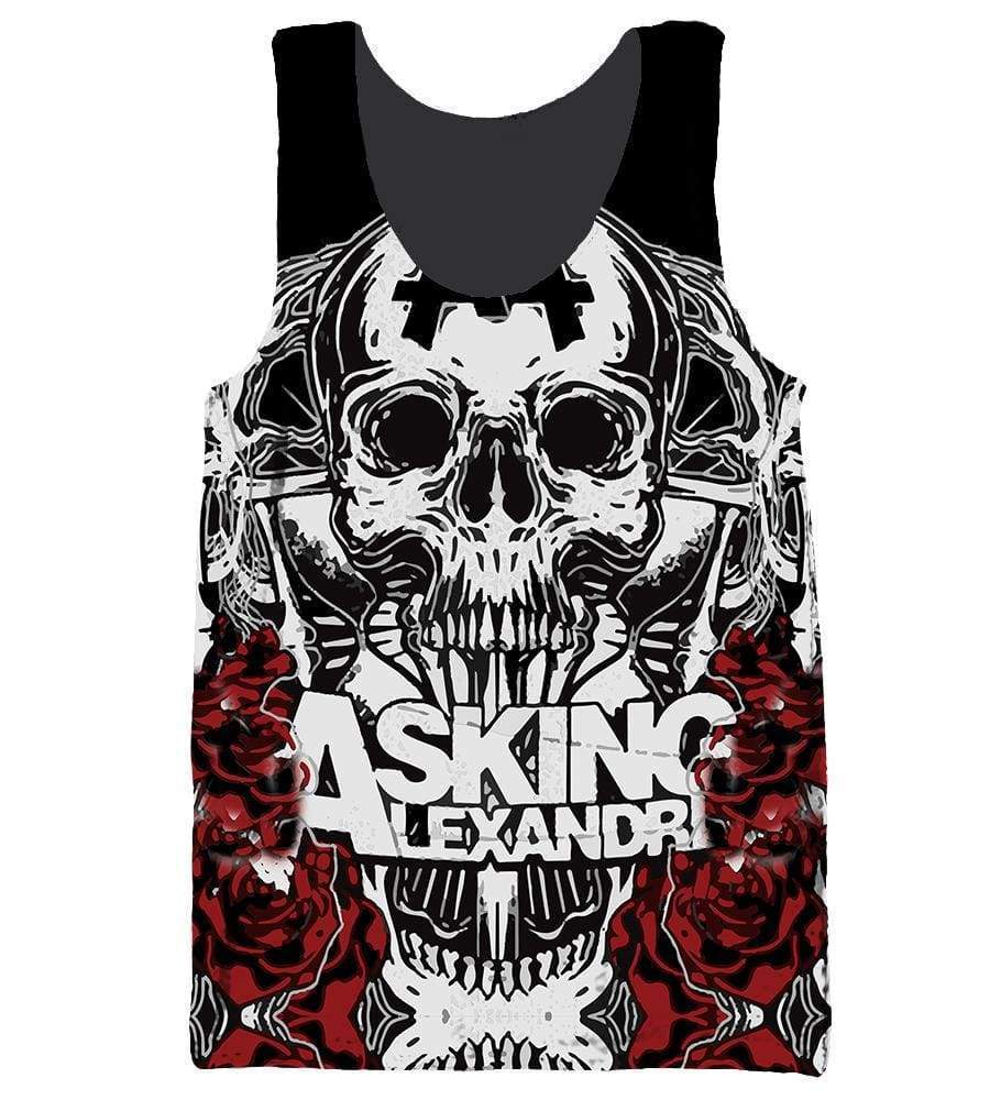 Asking Alexandria Hoodies - Pullover Black Hoodie - Image 5