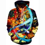 Attack on Titan 3D Print Pullover Hoodie Sweatshirt with Pocket