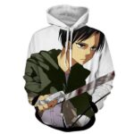 Attack on Titan 3D Printed Hoodies - Casual Pullover