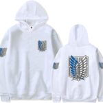 Attack on Titan Hoodies Fashion Hooded Pullover Sweatshirts for Unisex
