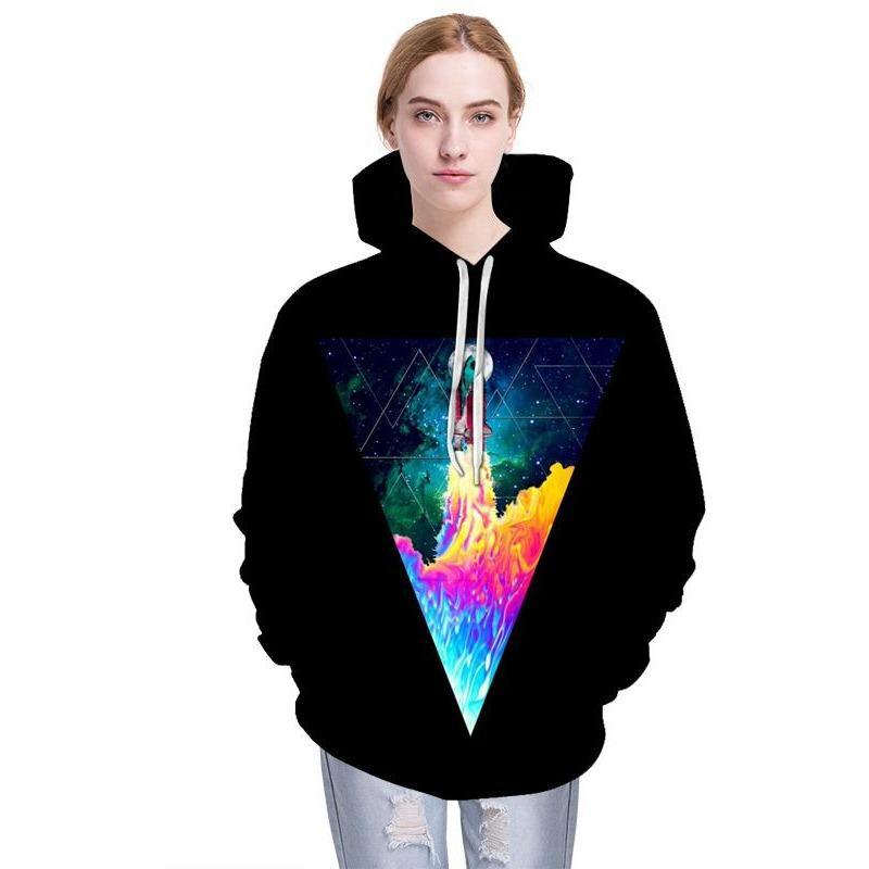Unisex Space Shuttle Launch Hoodie - Image 3