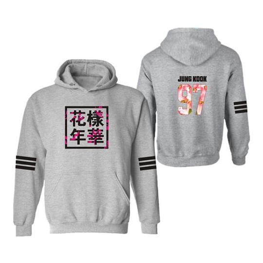BTS Hoodie - Striped Hoodie - Image 3