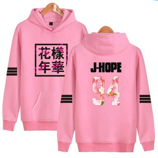 BTS Hoodie - Striped Hoodie - Image 4