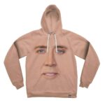 Cage Face 3D Printed Hoodie