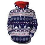 Christmas Hoodies - Christmas DEER Multi-Color 3D Hoodie