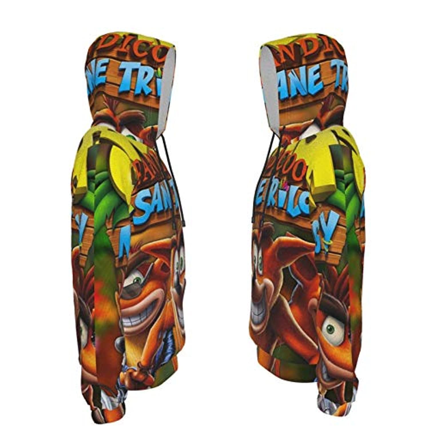 Crash Bandicoot Hoodies - N Sane Trilogy 3D Print Pullover Sweatshirt - Image 5