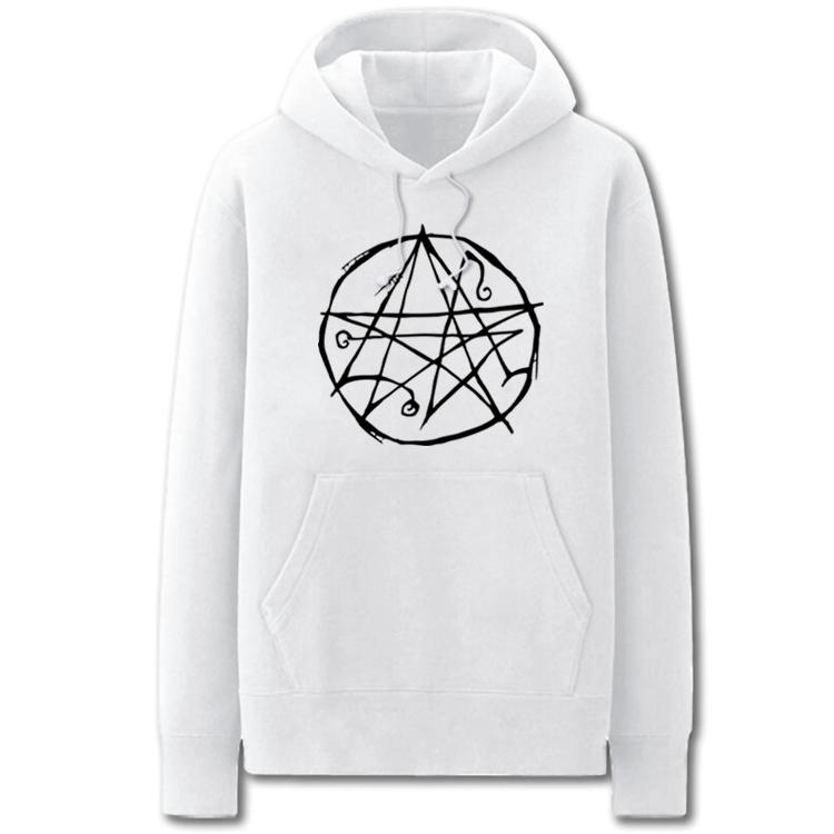 Cthulhu Mythos Hoodies - Solid Color Book of The Dead Seal Magic Fleece Hoodie - Image 5