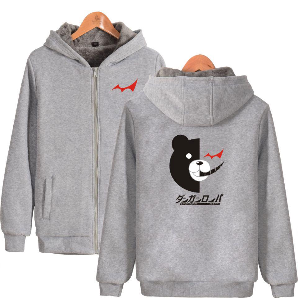 Danganronpa Hoodies - Zip Up Fleece Hoodie Five Styles - Image 19