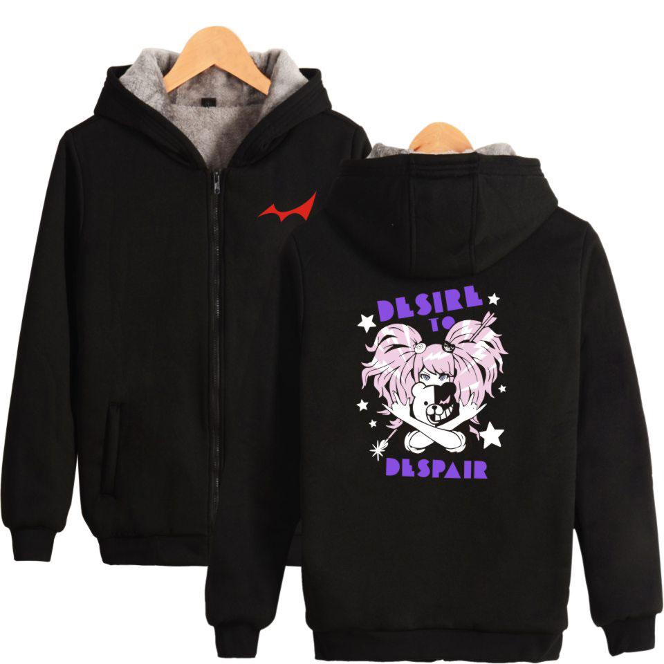 Danganronpa Hoodies - Zip Up Fleece Hoodie Five Styles - Image 26