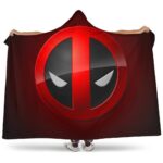 Deadpool Hooded Blanket - Prohibited Red Blanket