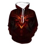 Diablo Hoodies - Diablo 3 Book of Cain 3D Print Casual Pullover Hooded Sweatshirt