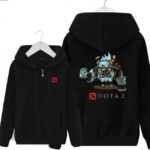 DOTA 2 Spirit Breaker  Hoodies - Zip Up Black Hoodie