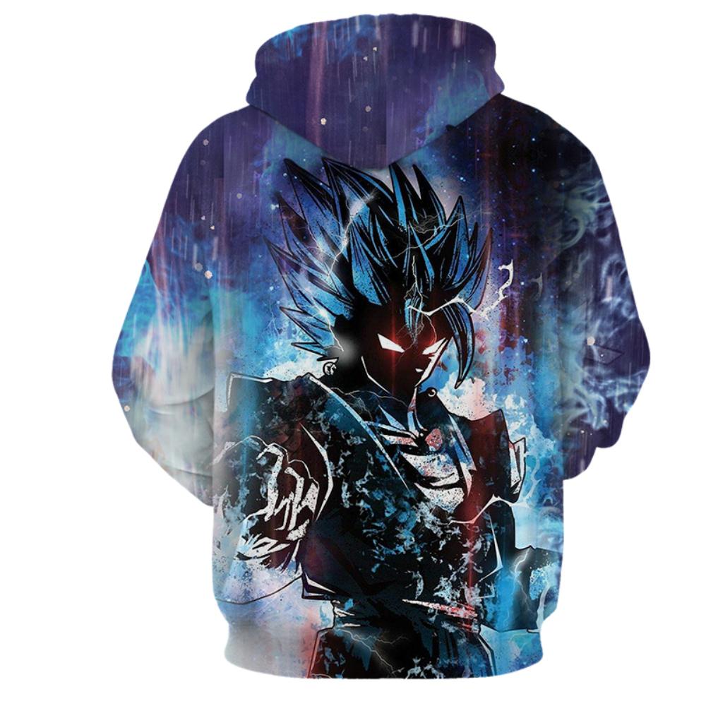 Dragon Ball Goku God Form - Hoodie - Image 3