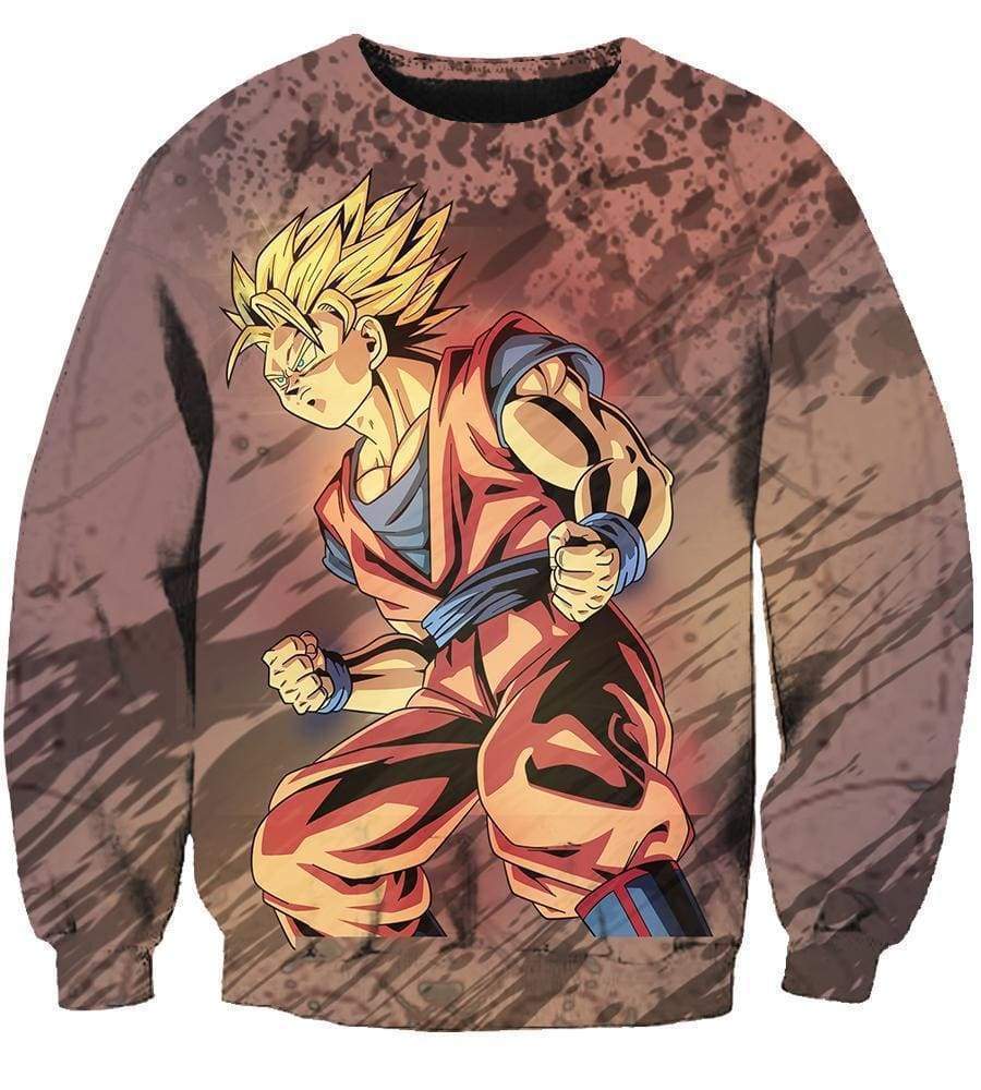 Dragon Ball Hoodies - Pullover Yellow Hoodie - Image 3