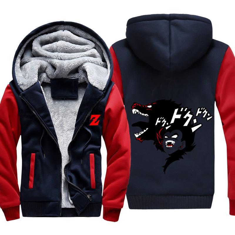 Dragon Ball Z Jacket - Vegeta Japanese Jackets Fleece - Image 3