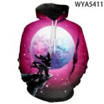 Fashion Casual Pokemon Hoodies - 3D Printed Sweatshirts Pullover