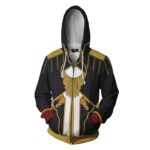 Fire Emblem Hoodies - Zip Up Arvis Fire Emblem Cosplay Hoodie
