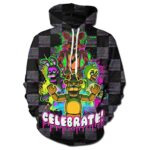 Five Nights at Freddy's Hoodies for Teens - 3D Boys and Girls Pullover Hoodie