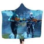 Fortnite Hooded Blankets - Fortnite GHOUL TROOPER and SKULL TROOPER Fleece Hooded Blanket