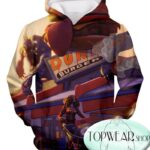 Fortnite Hoodies - Battle Royale Gameplay 3D Hoodie