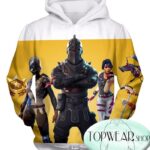 Fortnite Hoodies - Epic Games Legendary Orange 3D Hoodie