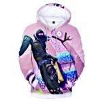 Fortnite Hoodies - Fortnite Raven and Alpaca 3D Hoodie