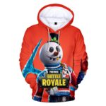 Fortnite Hoodies - Fortnite Season 7 NEW Hero Character BATTLE BUNDLE Snowman 3D Hoodie