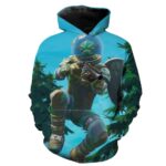 Fortnite Leviathan Hoodies -  Fortnite Skin Pullover Blue Hoodie