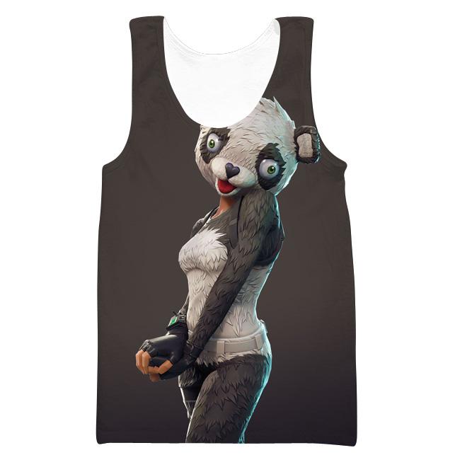 Fortnite Panda Skin Hoodies - Battle Royale Pullover Hoodie - Image 3