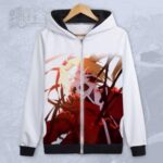 Fullmetal Alchemist Hoodies - Zip Up Anime Cosplay  New  Hoodie Coat