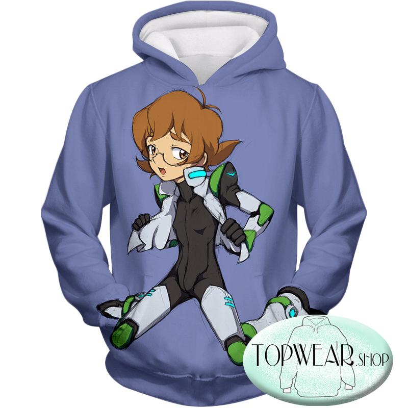 Voltron: Legendary Defender Hoodies - Pidge Lion Paladin Super Cool Zip Up Hoodie - Image 3
