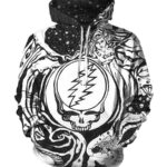 Grateful Dead Hoodies - Pullover White Hoodie