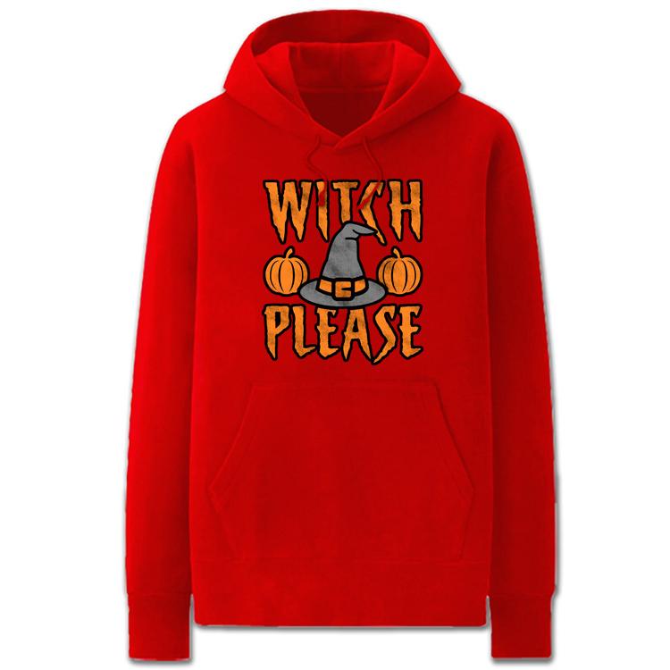 Harry Potter Hoodies - Solid Color Harry Potter Witch Fleece Hoodie - Image 4