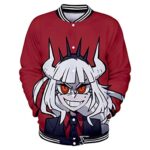 Helltaker Baseball Jacket  - Unisex 3D Button Up Coat
