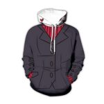 Helltaker Hoodies -Modeus Unisex 3D Pullover Hooded Sweatshirt