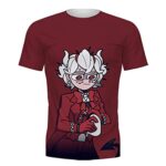 Helltaker Shirt - Short Sleeve Casual Tops T-Shirts for Adult and Kids